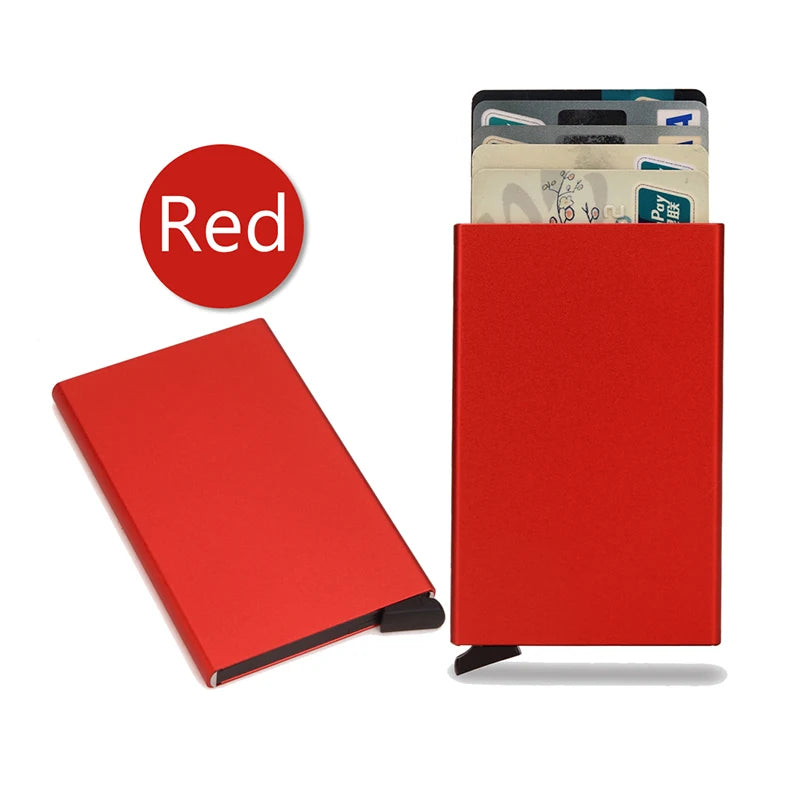 Slanke RFID-pasjeshouder met pop-up