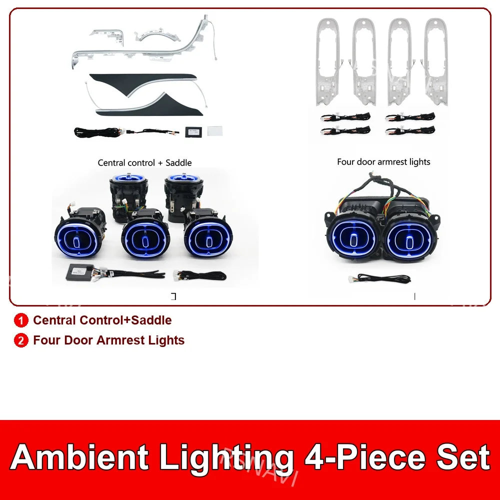 Sfeerverlichting upgrade-kits voor Mercedes C-Klasse W206 (2022–2025)