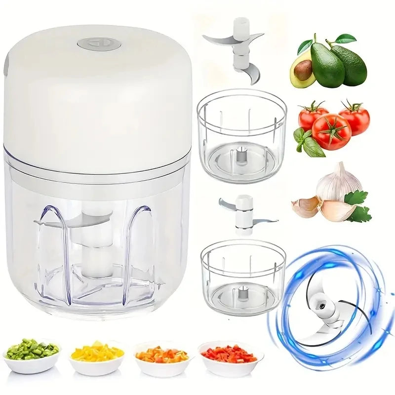 Elektrische mini-hakker 250 ml (draadloos)