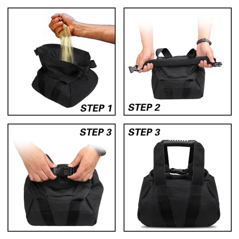 Zachte kettlebell / sandbag (5–20 kg)