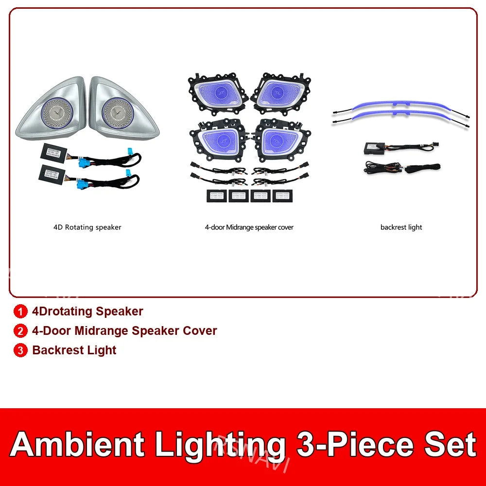 Sfeerverlichting upgrade-kits voor Mercedes C-Klasse W206 (2022–2025)