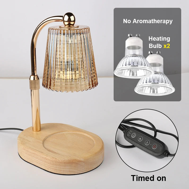 Kaarsenwarmer lamp met timer en dimmer (EU-stekker)
