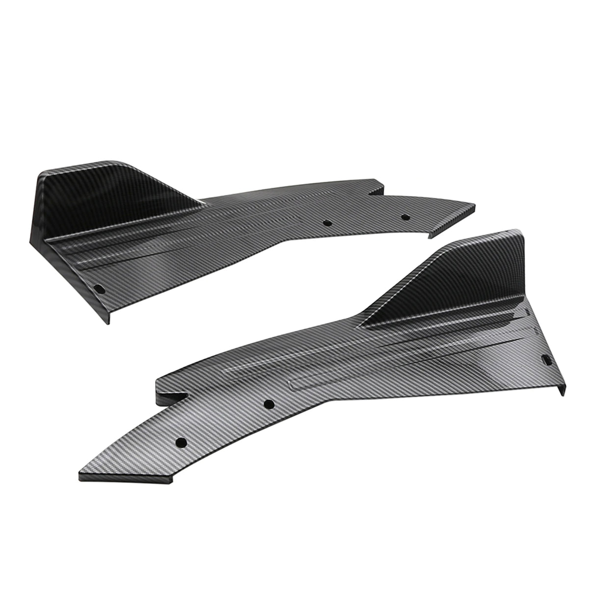 Universele achterbumper-splitters / side fins