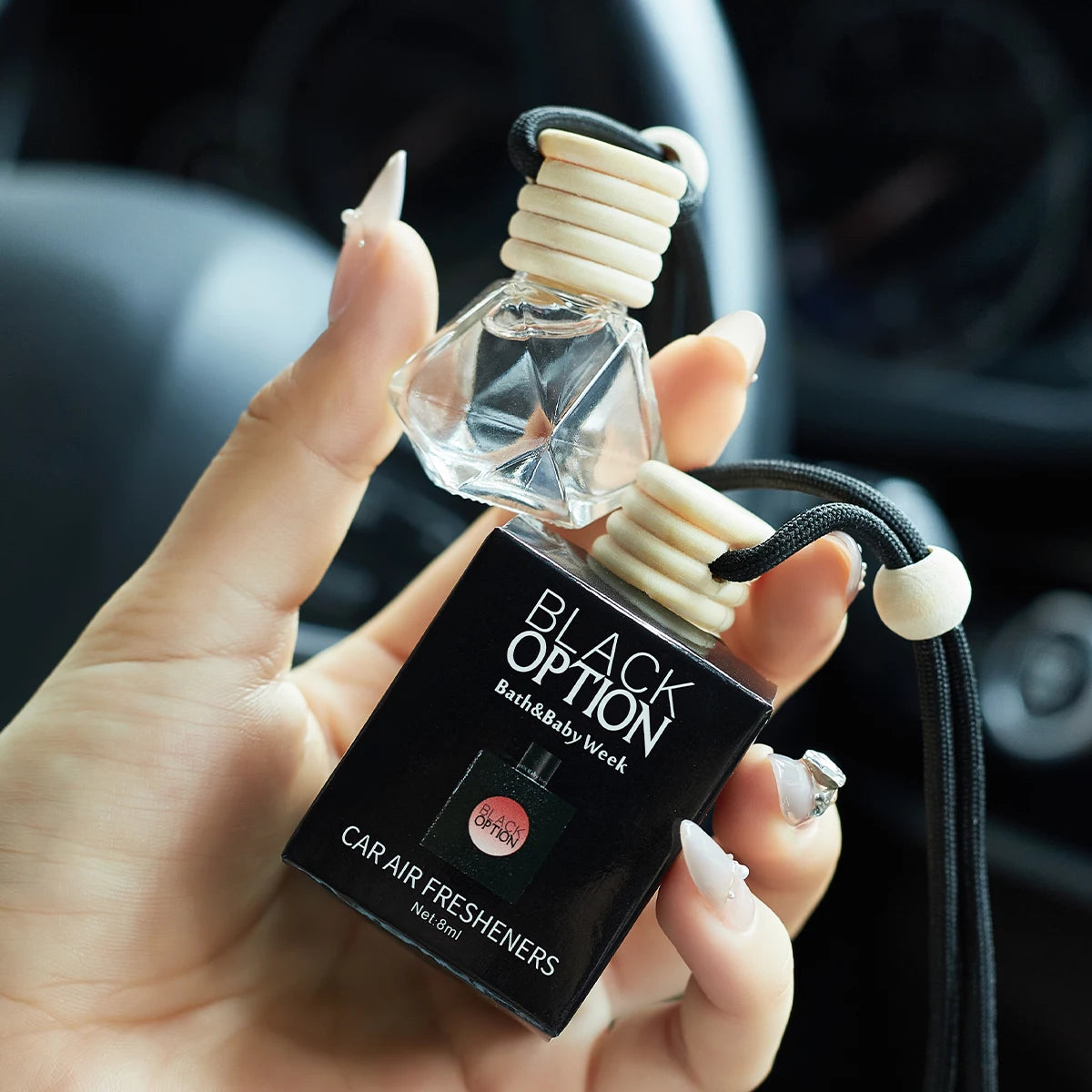 Luxe autoparfum voor het ventilatierooster