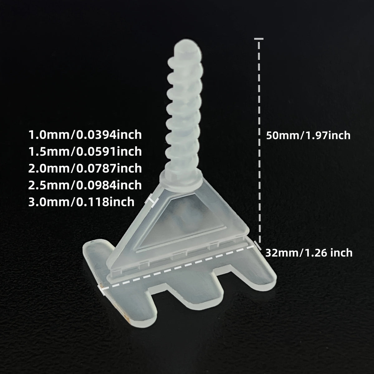 Tegel-nivelleersysteem (1–3 mm)