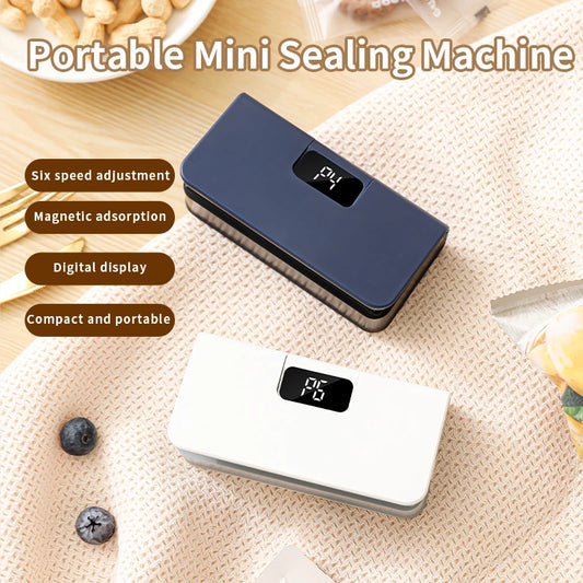 Mini zakjessealer (oplaadbaar)