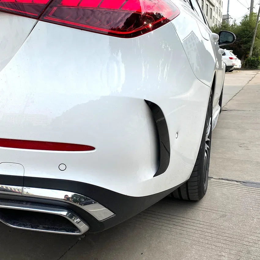 Achterbumper-canards / splitters voor Mercedes C-Klasse W206 (2022+)