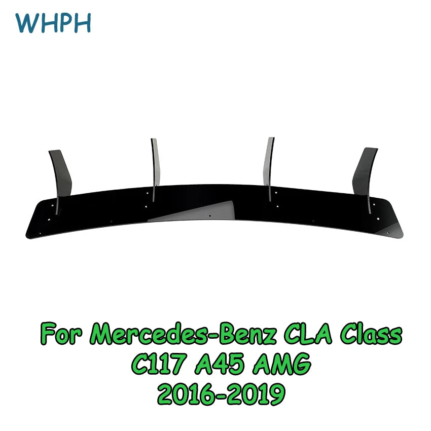 Achterdiffuser voor Mercedes CLA C117 AMG-Line (2017–2019)