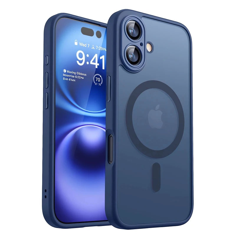 Matte MagSafe armor-hoesje voor iPhone 17 & 18
