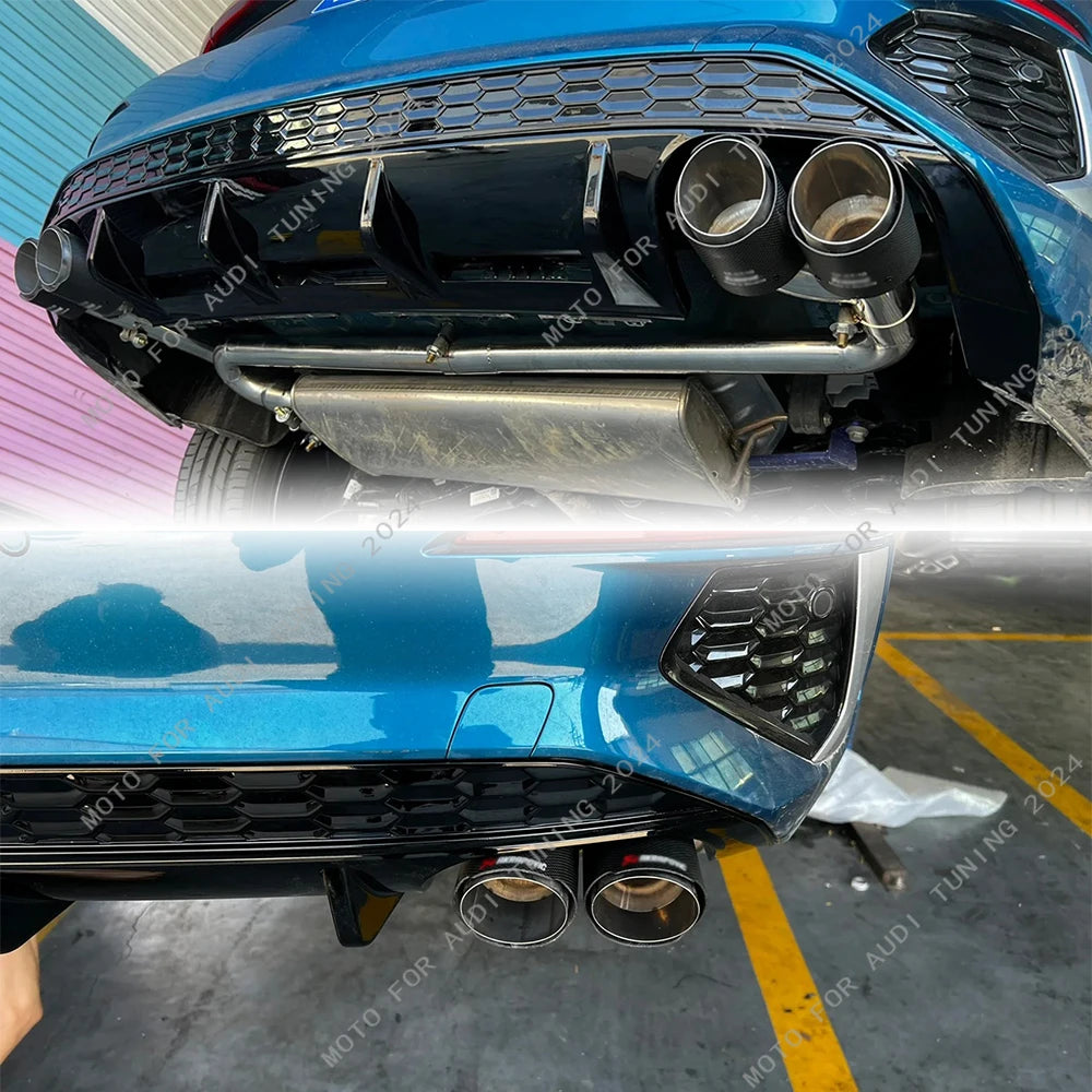 S3-look achterdiffuser voor Audi A3 8Y S-line (2020–2024)