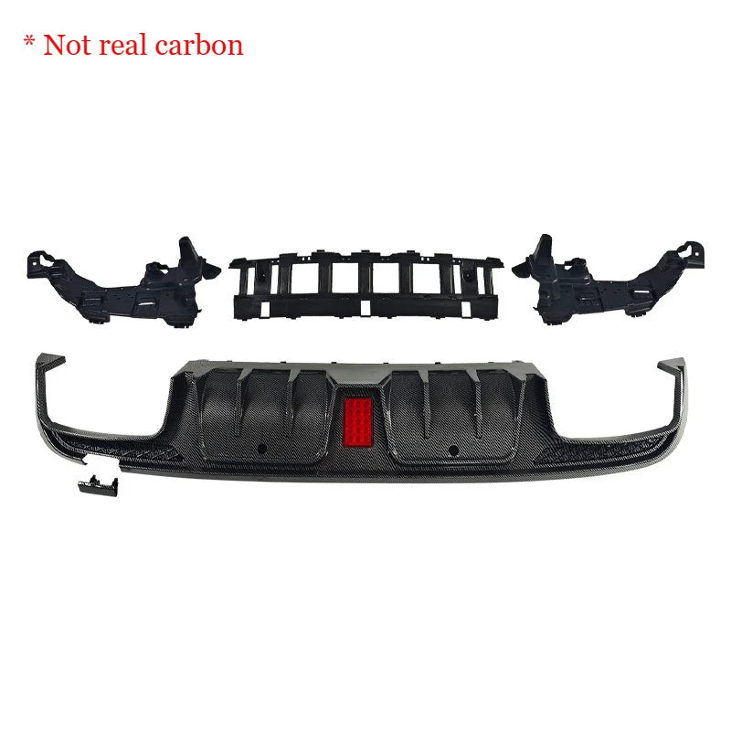 Achterdiffuser voor Mercedes C-Klasse W205 C63/C43 AMG (2015–2022)